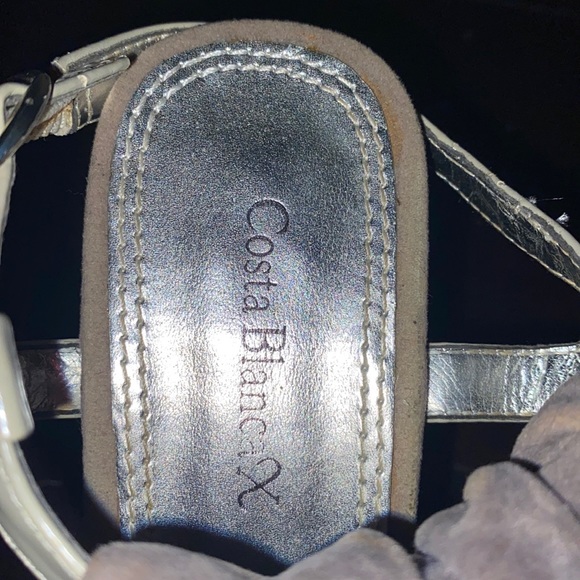 Cool gray costaBlancaX high heel as new - Picture 4 of 5